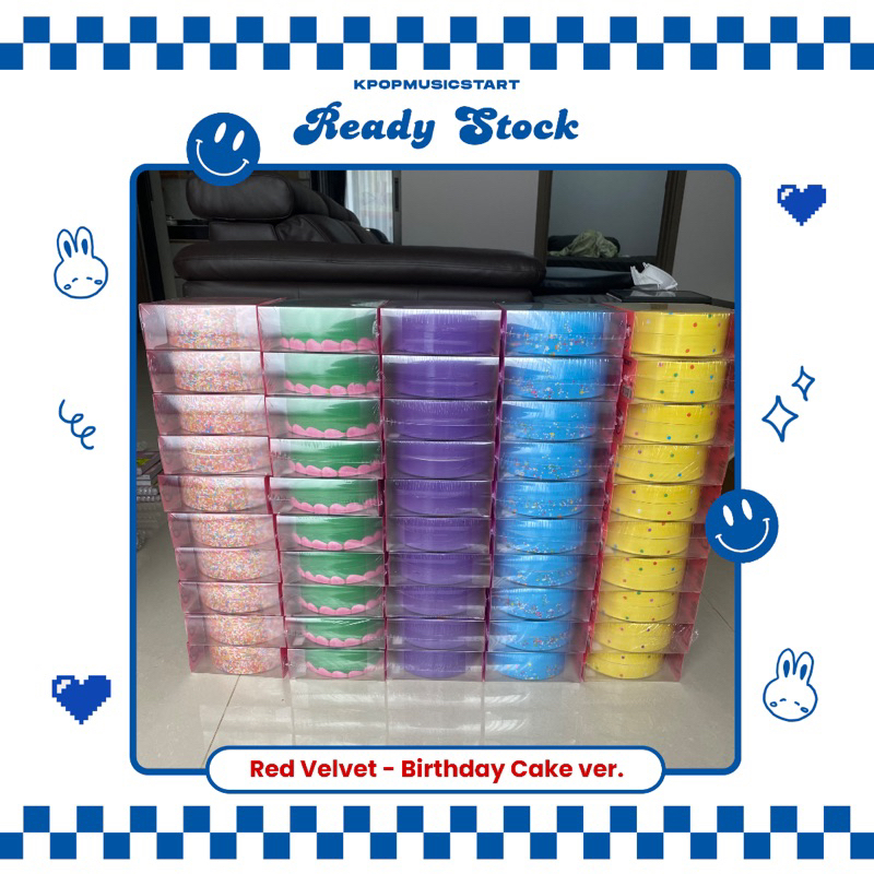 [READY STOCK] RED VELVET - SEALED BIRTHDAY CAKE VER.