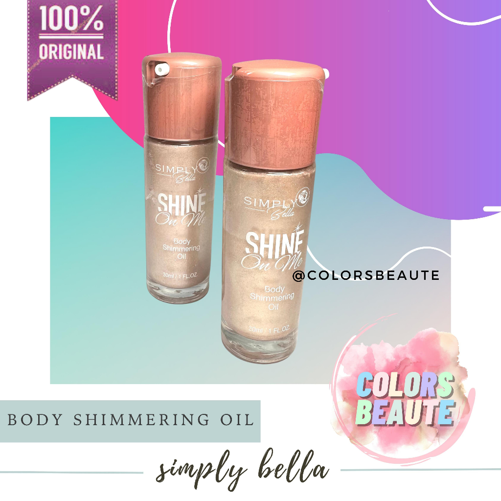 SIMPLY BELLA SHINE ON ME BODY SHIMMERING OIL