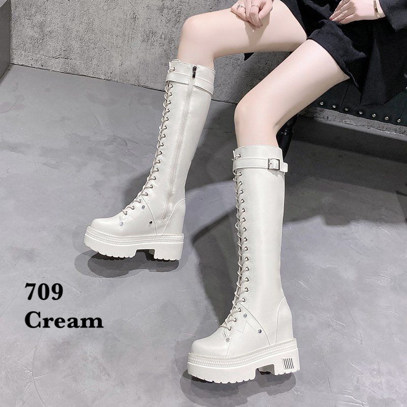 SEPATU LONG BOOTS FASHION KOREA  709