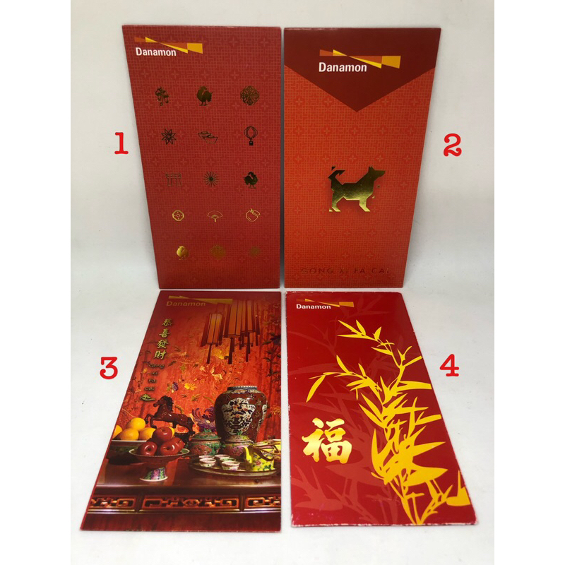 

Angpao Imlek Angbao Hongbao Sincia Amplop Merah Indonesia Angpau Tahun Baru