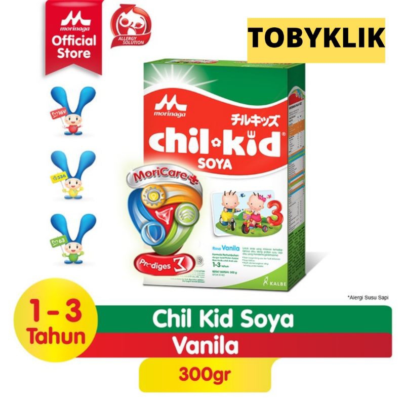 Chil Kid Soya / ChilKid Soya 1-3 Thn Vanilla 200-600 gr