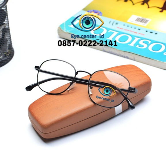 frame kacamata minus pria wanita lentur anti radiasi fashion 38059