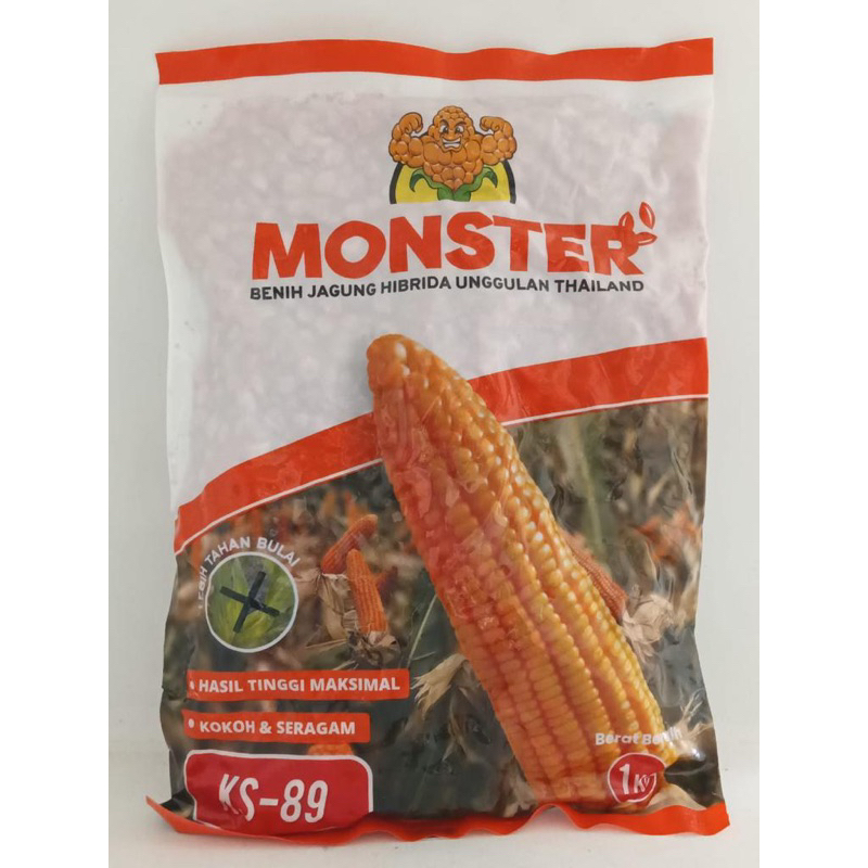 Benih Jagung Hibrida KS 89 MONSTER 1 kg jagung monster