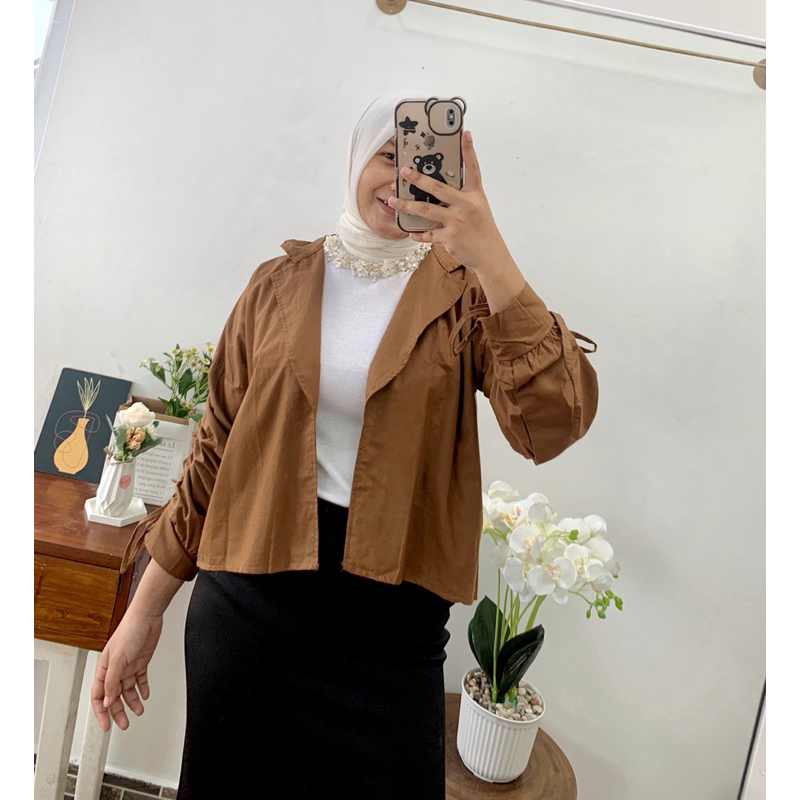 BLAZER MONA POPLIN SERUT