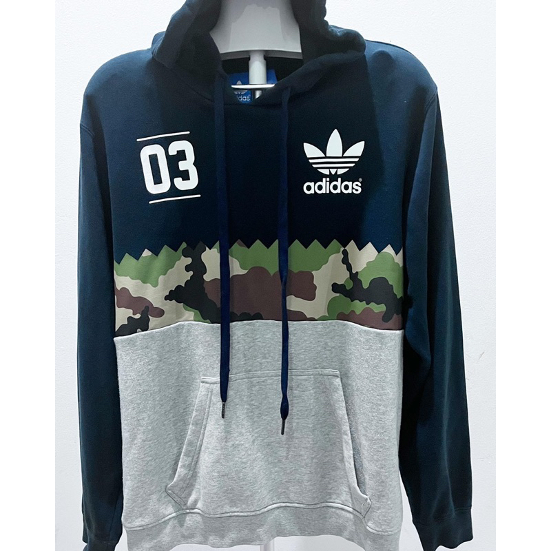 Jacket Hoodie Adidas Camo Trefoil