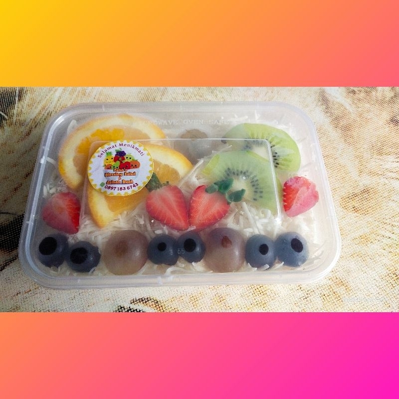 

Salad Buah Full Toping 750ml Keju