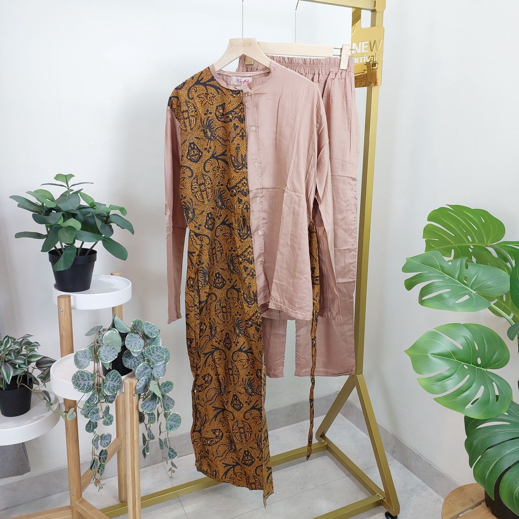 SETELAN / MAXI DRESS BATIKK KAFFAH FASHION WANITA NOB