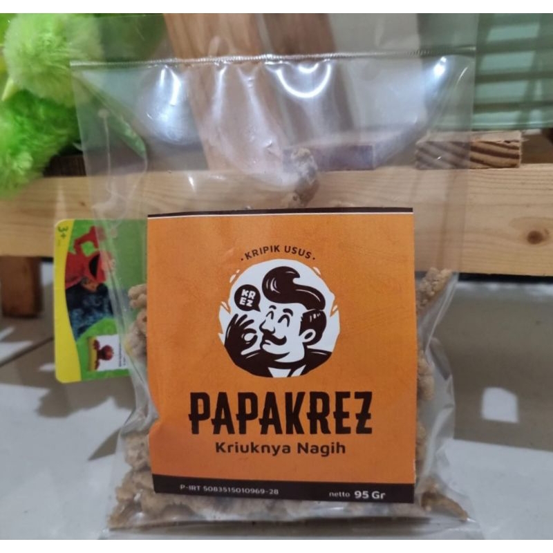 

KRIPIK USUS ORIGINAL KRIUK PAPAKREZ