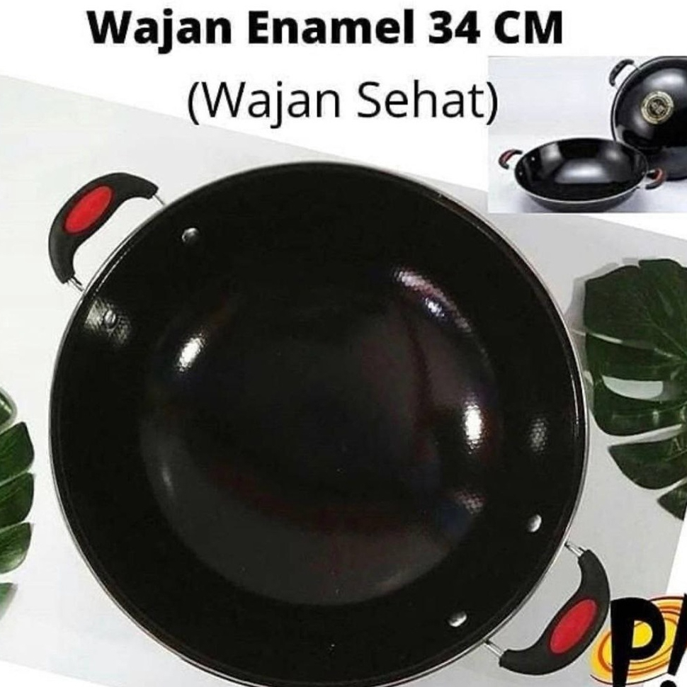 GSF GSE Wajan Kuping Enamel - Wajan Anti Lengket