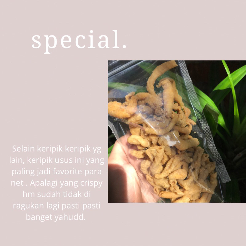 

Usus Crispy / Keripik Usus