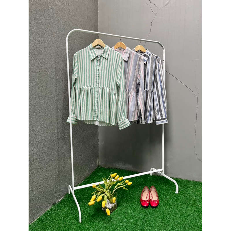 LINEA TOP/KEMEJA LINEN/BLOUSE LINEN/BLOUSE BUMIL/BLOUSE BUSUI/ATASAN LINEN/ATASAN KOREA