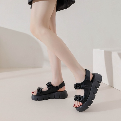 [ORIGINAL BER-HOLOGRAM] SNEAKYSHOES SUZY SANDALS WEDGES WANITA CURLY TRENDY IMPORT - 2580