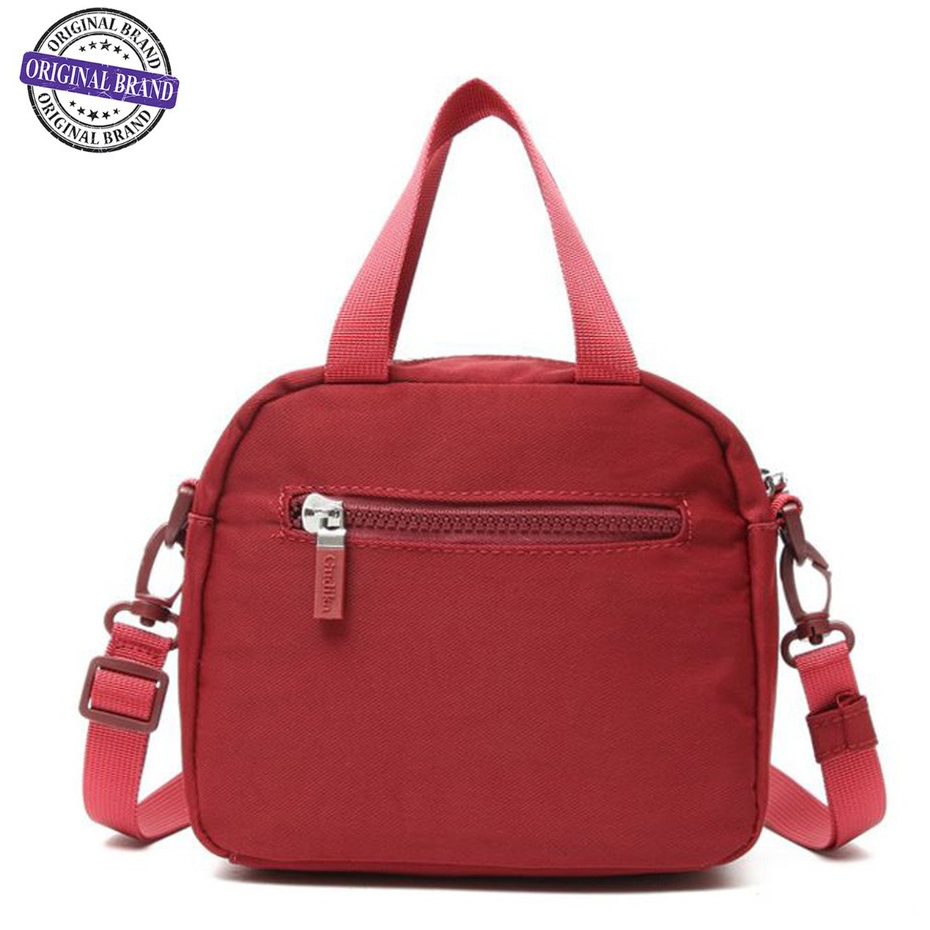 PROMO GUDIKA 5092 - Tas Wanita Selempang Bahu Hand Bag Fashion Cewek Perempuan Bahan Nylon Fabric Waterproof Anti Air Original Terbaru Kekinian Import Korea