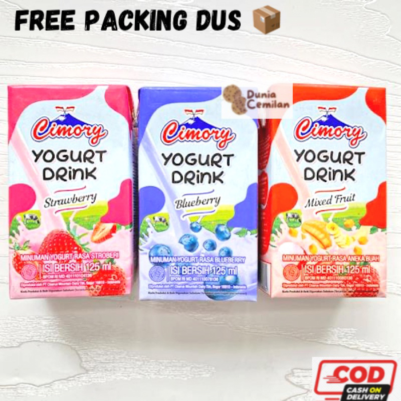 [TERMURAH!] Cimory Yoghurt MINI 125ml - Ready To Drink Yoghurt