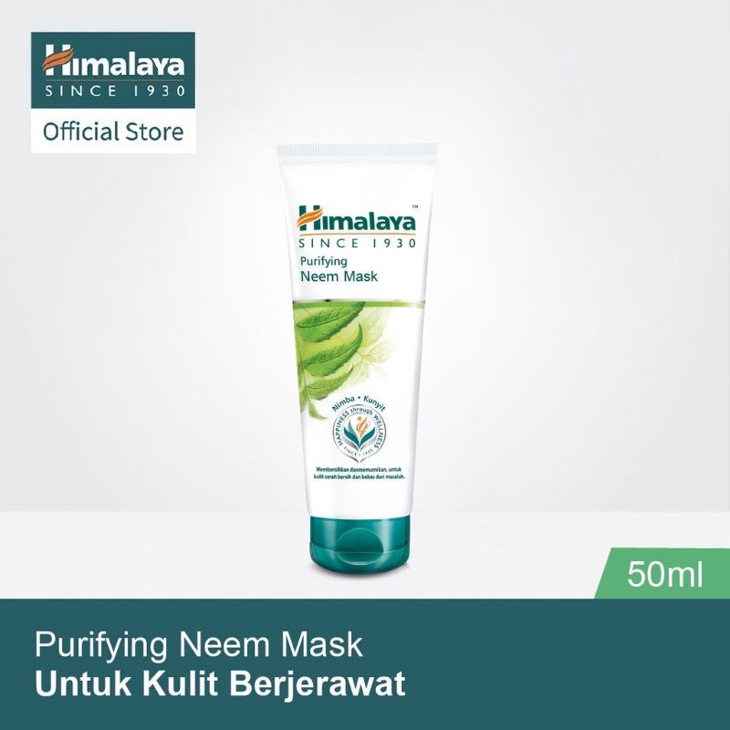 HIMALAYA PURIFYING NEEM MASK/MASKER HIMALAYA NEEM MASK 50 ML