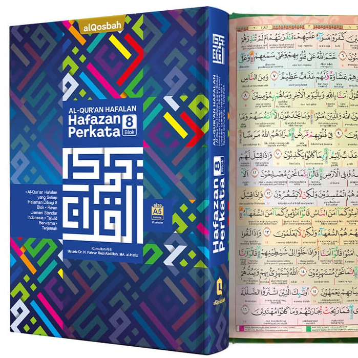 AlQuran Hafazan 8 Blok Perkata Milenial A5 - AlQuran Milenial