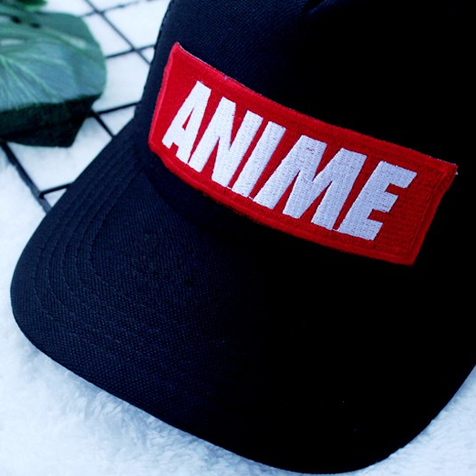 Pikapikani Emblem Bordir Patch Anime Text Simple