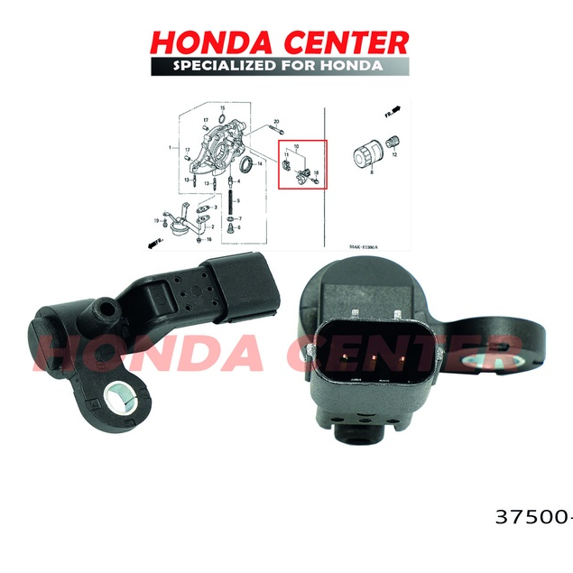 sensor ckp crankshaft kruk as krek as timing civic vti vtis stream 2001 2002 2003 2004 2005 2006 1700cc