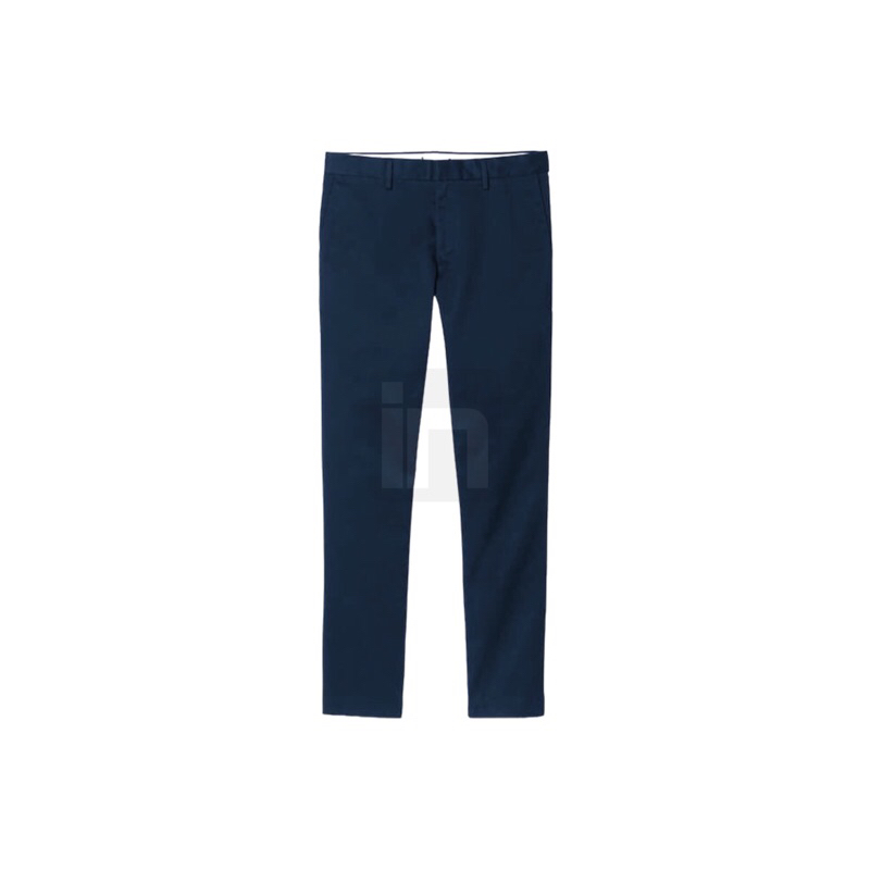 indogroups -Navy Blue- Celana Panjang Chino Pria Slimfit