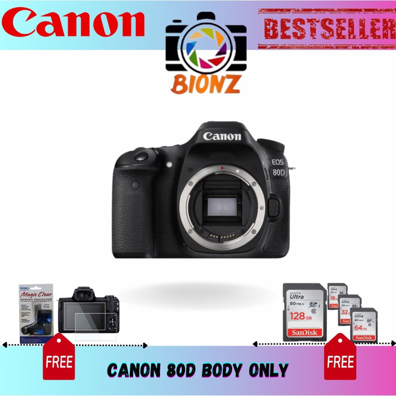 CANON 80D BODY ONLY / CANON 80D