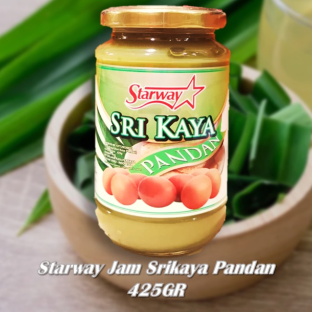 

Starway Jam Srikaya Pandan 425GR