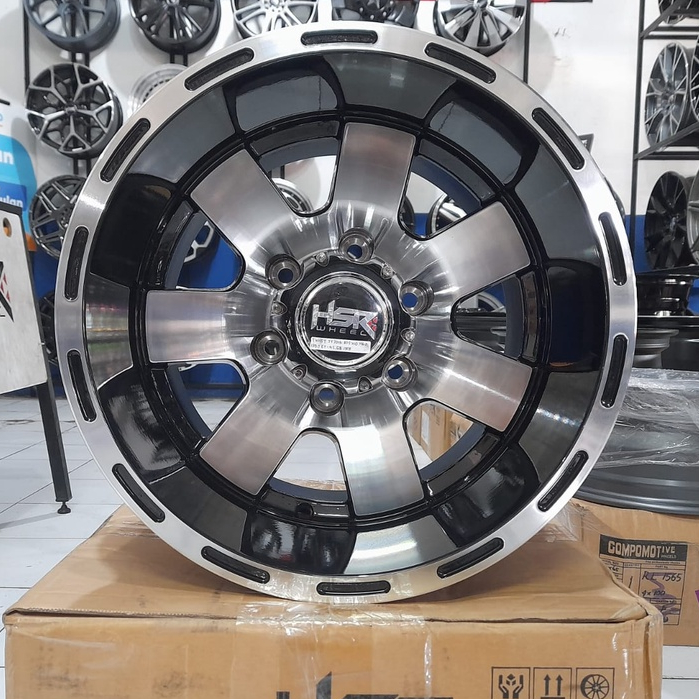 pelek off road ring 15 lebar 10inch celong hsr twiist velg strada hillux dc ranger l200