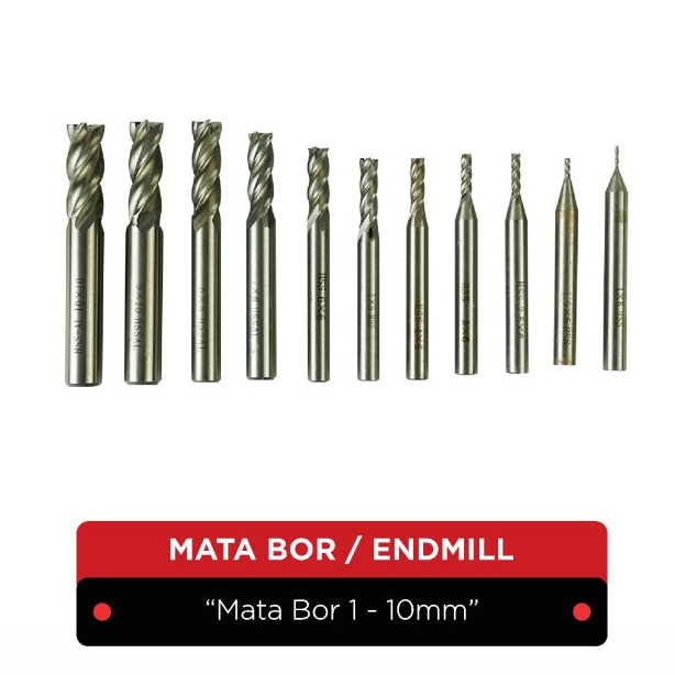 MATA BOR / ENDMILL 1 MM