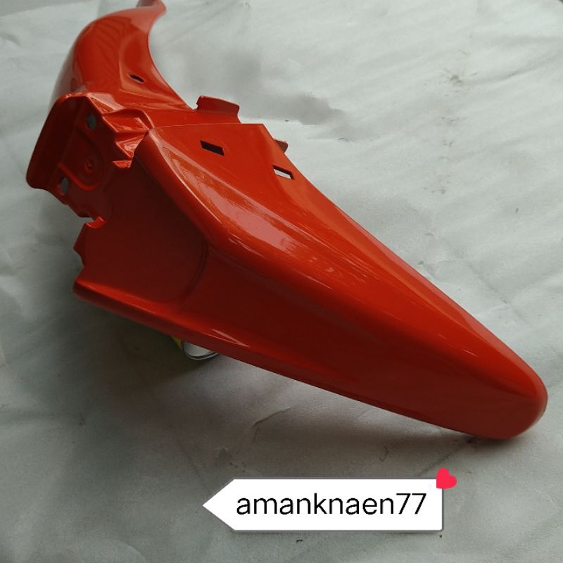 spakbor depan slebor depan f1zr orange asli yamaha