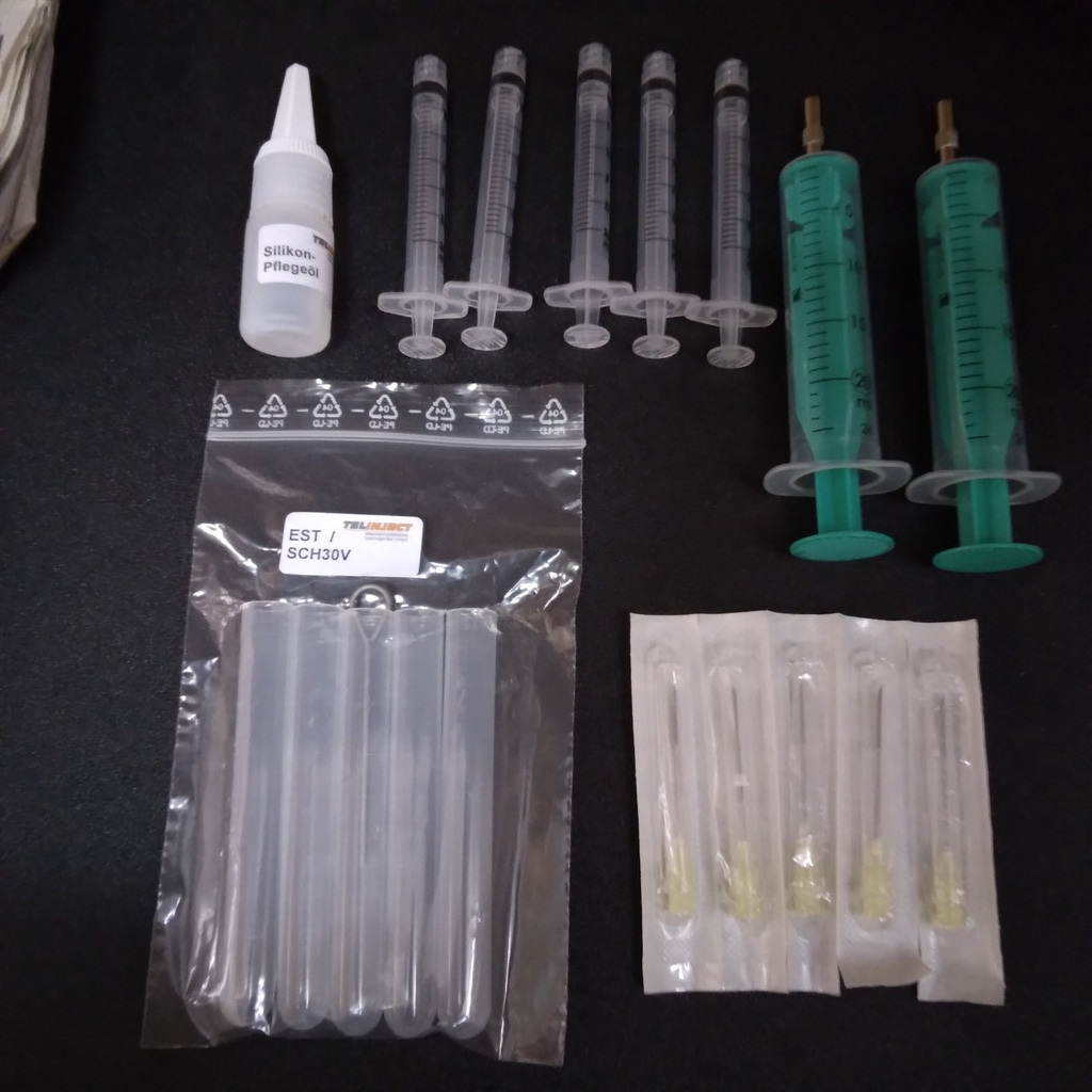 FUL30V Telinject Filling Set -Kit Pengisian Isi Obat-