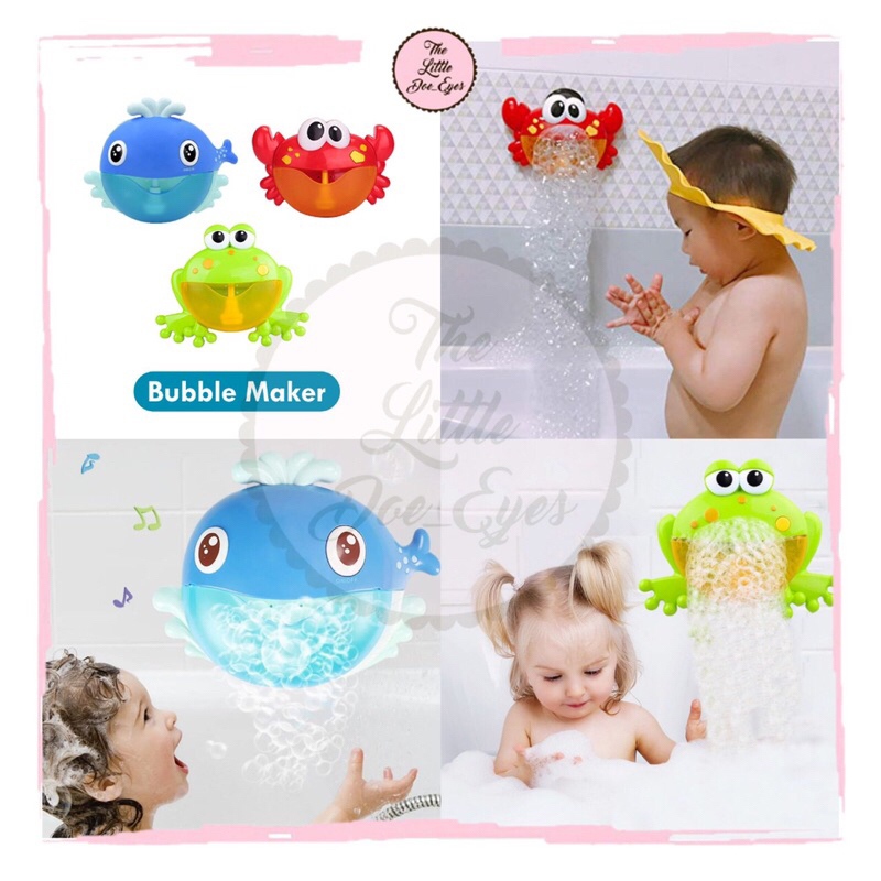 [READY] Bubbly Crabby Bubbly Froggy Willy (Bubble Maker)