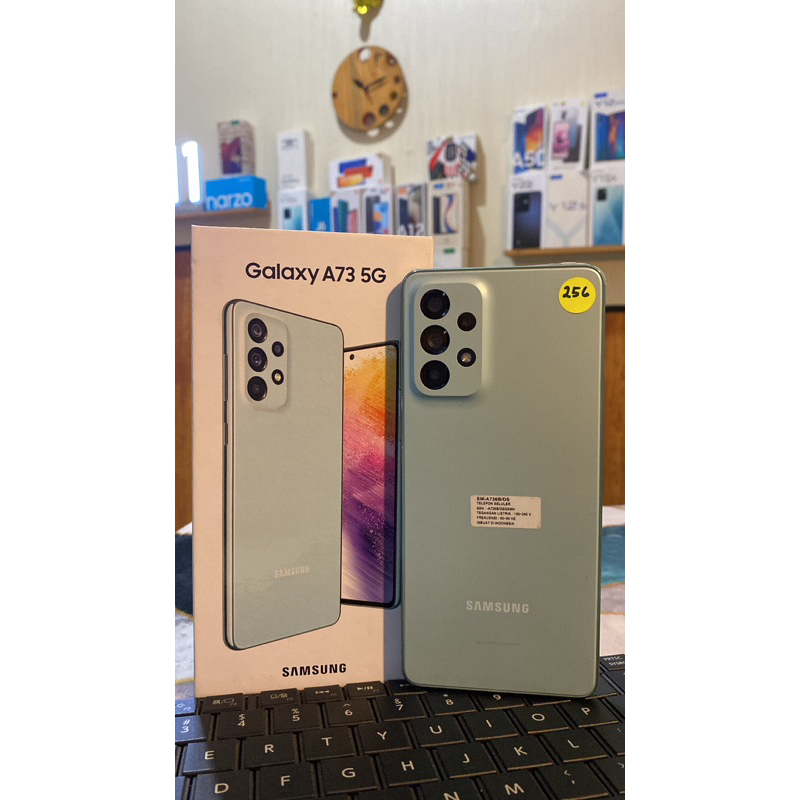 Samsung galaxy A73 5G [Ram 8/256gb] Resmi original kondisi istimewa