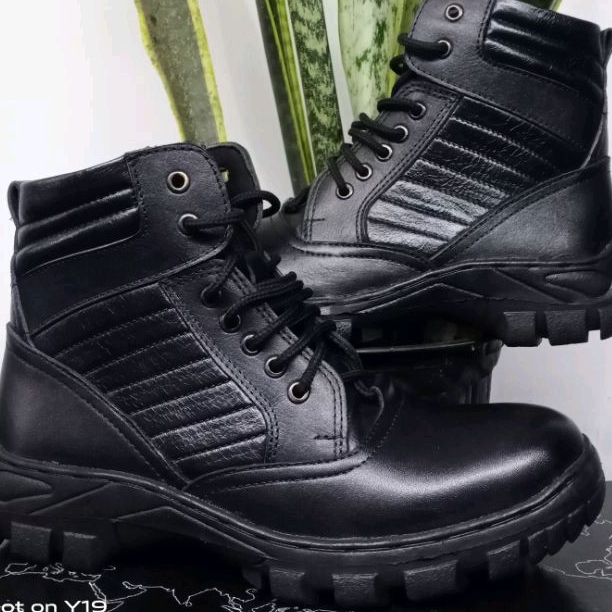 Sepatu Boots Pria Kulit Asli Garut | Baretto Leather