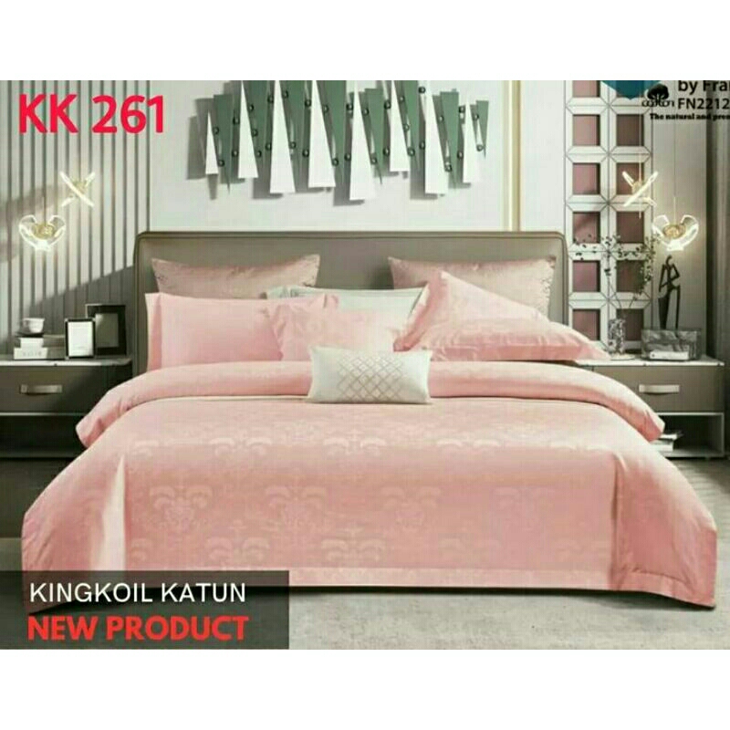 BIG PROMO Sprei Kingkoil Sprei Hotel Katun Kingkoil Tinggi 40