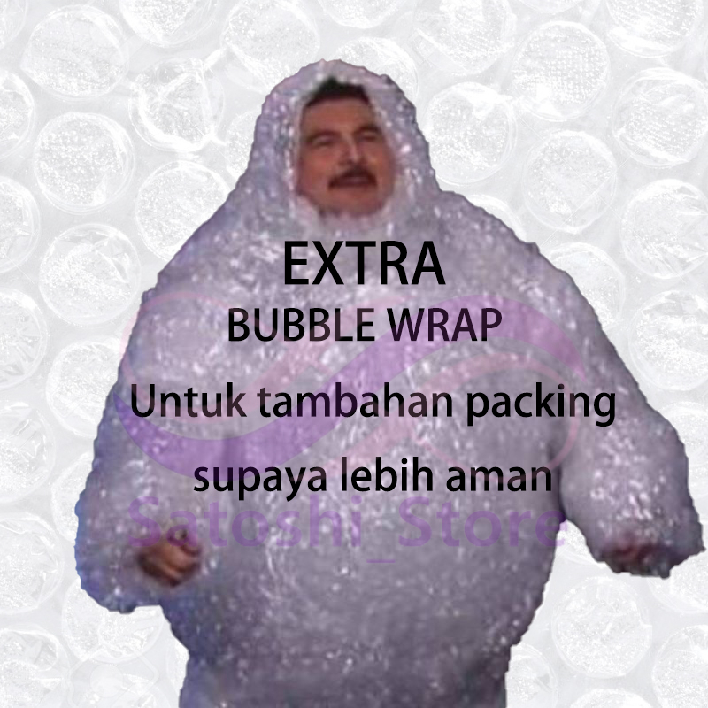 

EXTRA BUBBLE WRAP PACKING | Supaya Paket Aman Ditujuan