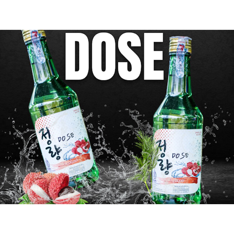 

DOSE LYCHEE SPARKLING WATER HALAL - MINUMAN KOREA HALAL