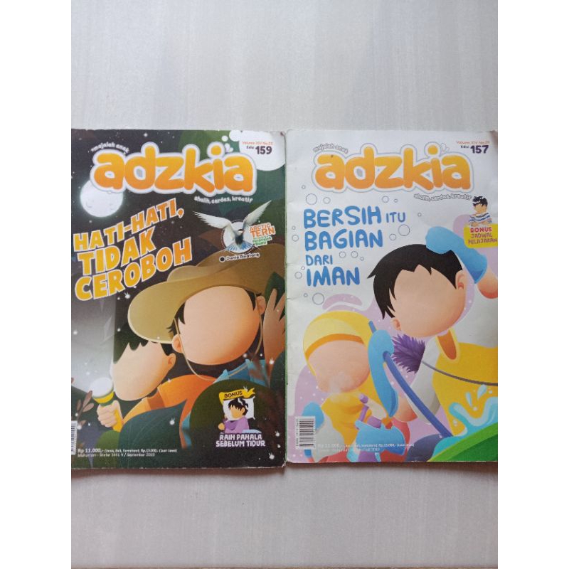 MAJALAH  ANAK ADZKIA EDISI 157,159