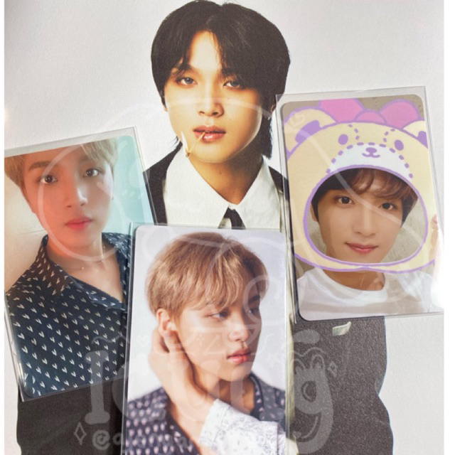 photocard Nct official haechan sanrio ver b