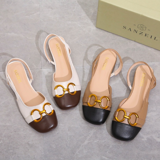 Sendal Flat Wanita GO125 Sendal Flat Import