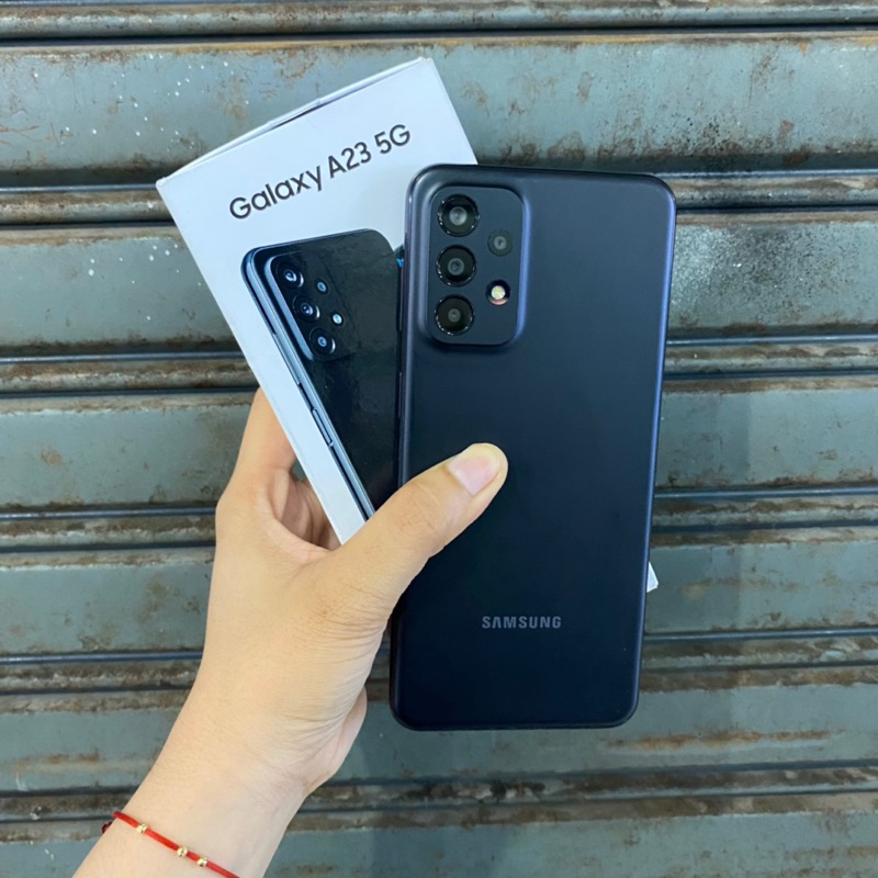 Samsung A23 5g 6/128gb second bekas pakai resmi sein mulus fullset original