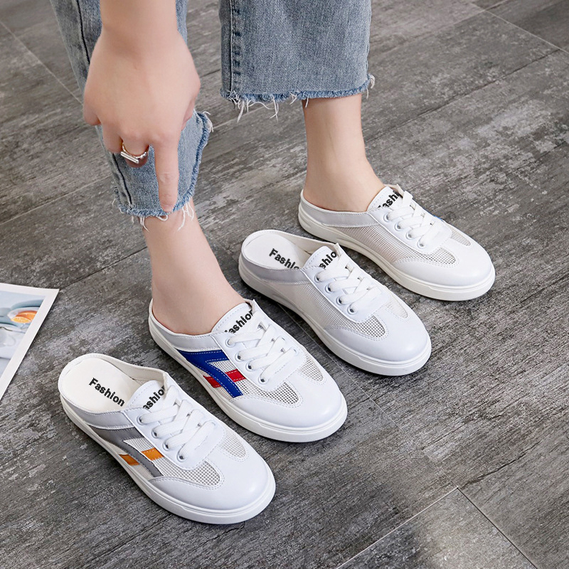 Sandal Sepatu Wanita Korea Fashion Perempuan Sendal Import Cewek Original Pesta Murah SD-035