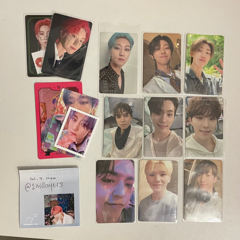 Seventeen fts Carat ver Photocard wonwoo mingyu joshua dino dk scoups vernon seungkwan woozi