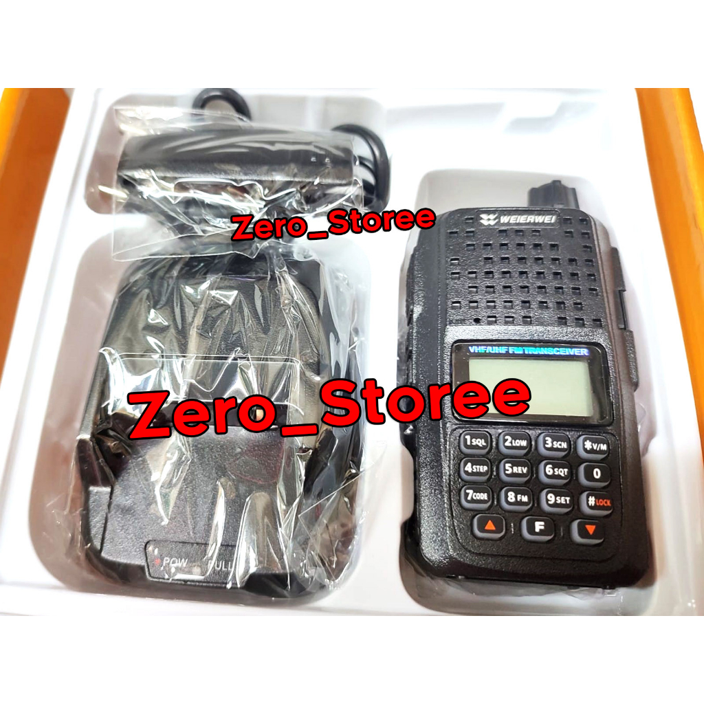 VHF HT weierwei vev-339 VEV339 VEV 339 688 VEV688 WEIRWEI MINI HT Kecil Walkie Talkie Werwei Radio VHF