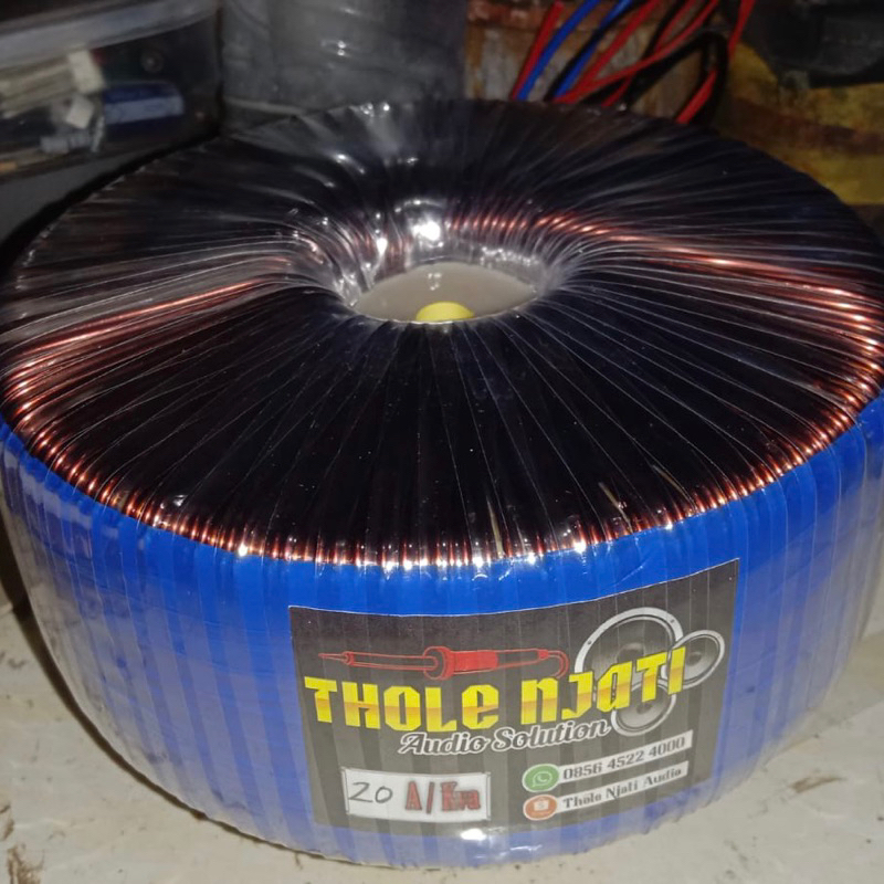 Trafo Toroid balap 20a 65vac Kawat Helenix Terbaik