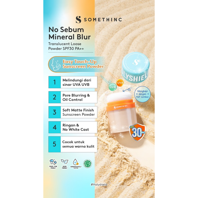 Holyshield Sunscreen Somethinc