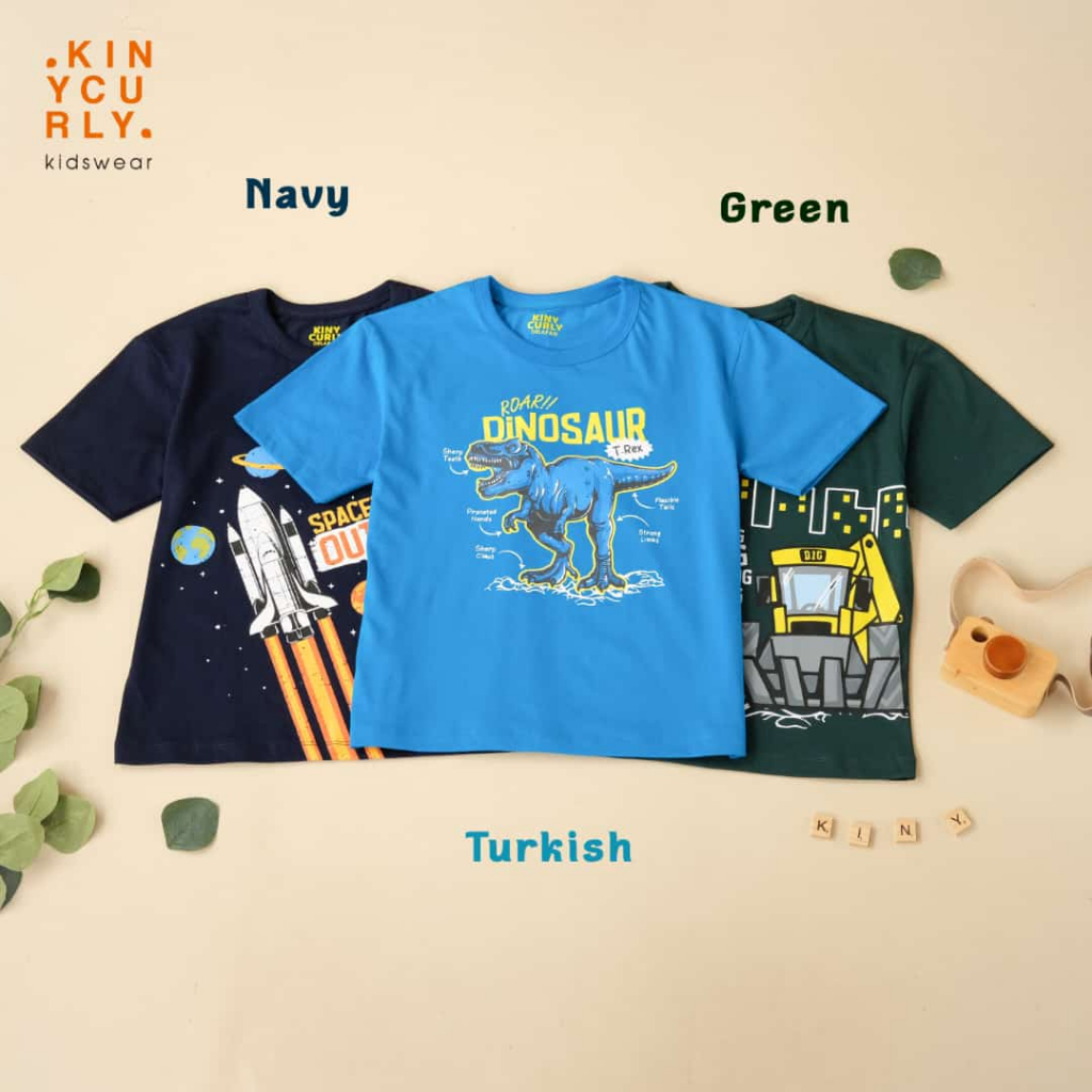 Tshirt Kaos Baju anak laki laki junior remaja by kinycurly