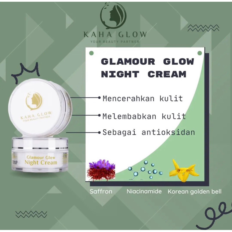 Kaha Glow Glamour Glow Night Cream