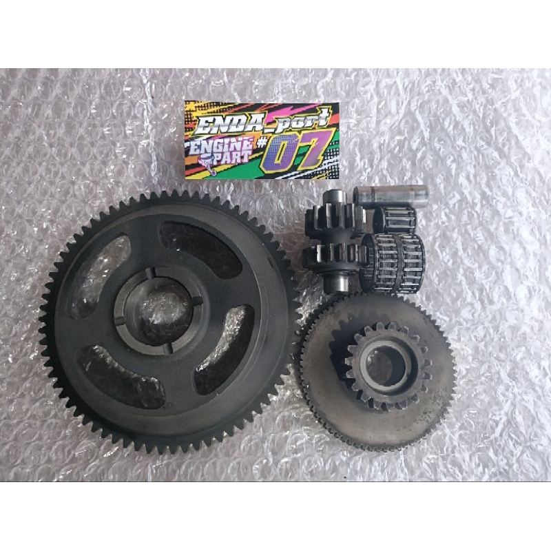 GEAR STATER 1 SET YAMAHA SCORPIO Z -SCORPIO NEW, ORIGINAL