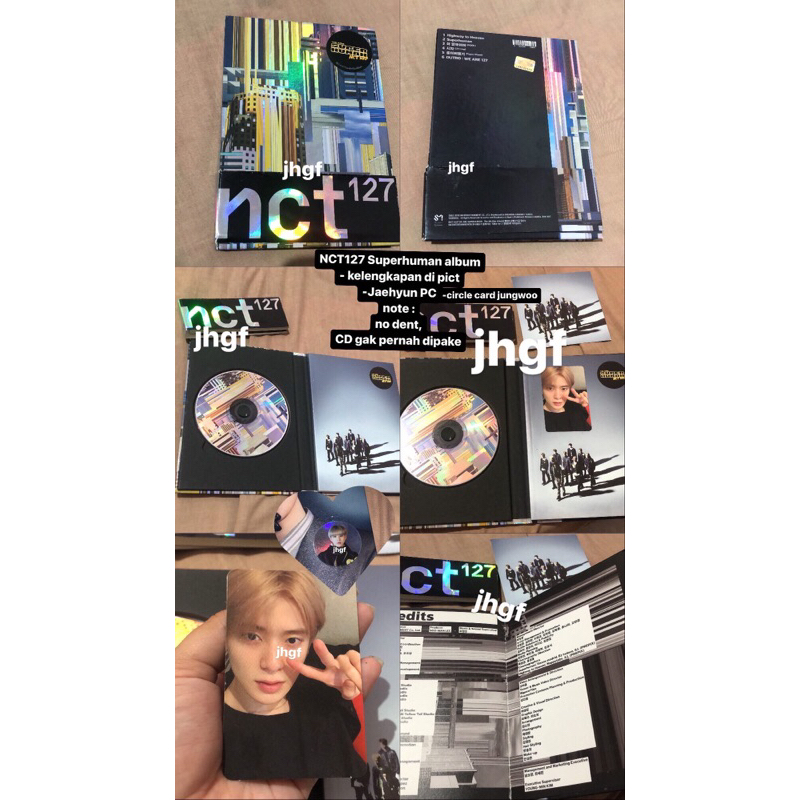 UNSEALED SUPERHUMAN NCT NCT127 ALBUM JAEHYUN PC