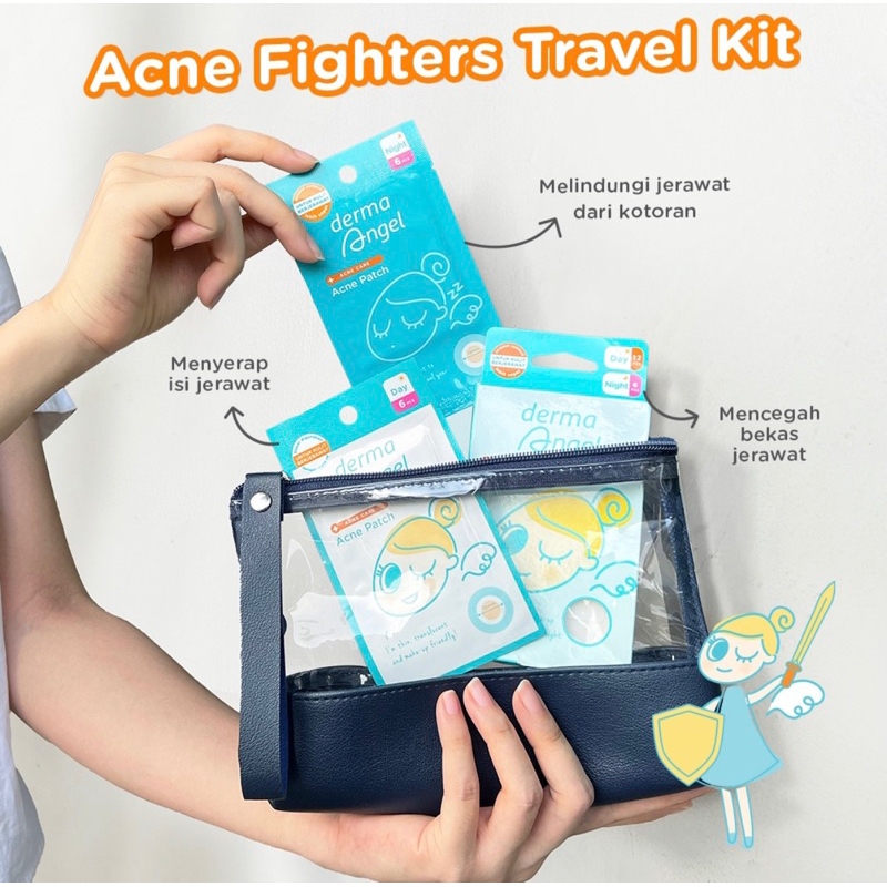 DERMA ANGEL ACNE PATCH STICKER JERAWAT PLESTER JERAWAT