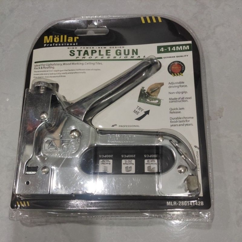 Mollar Stapler 3in1 (4-14) / Mollar staples 4-14